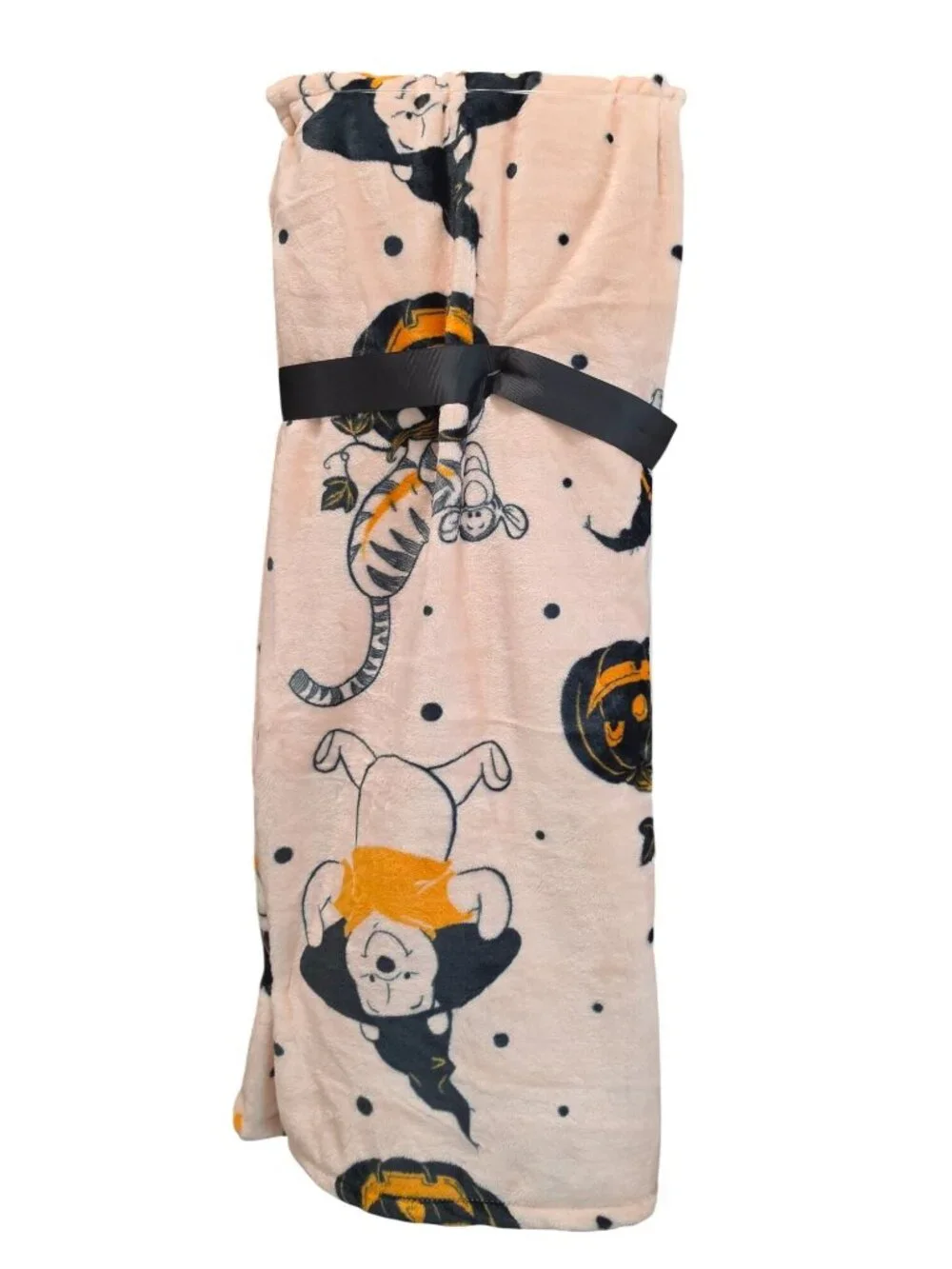 Disney Winnie the Pooh Witch Halloween Plush Throw Blanket
